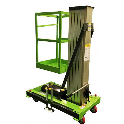 ZG-DZ-10SD single mast aluminum alloy lift